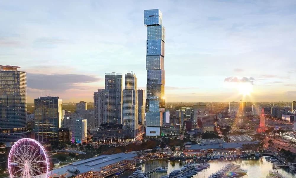 Miami's Supertall Condo Towers: Delano, Waldorf Astoria, 888 Brickell and the Race to 1,049 Feet (2026) — REHUB Miami blog