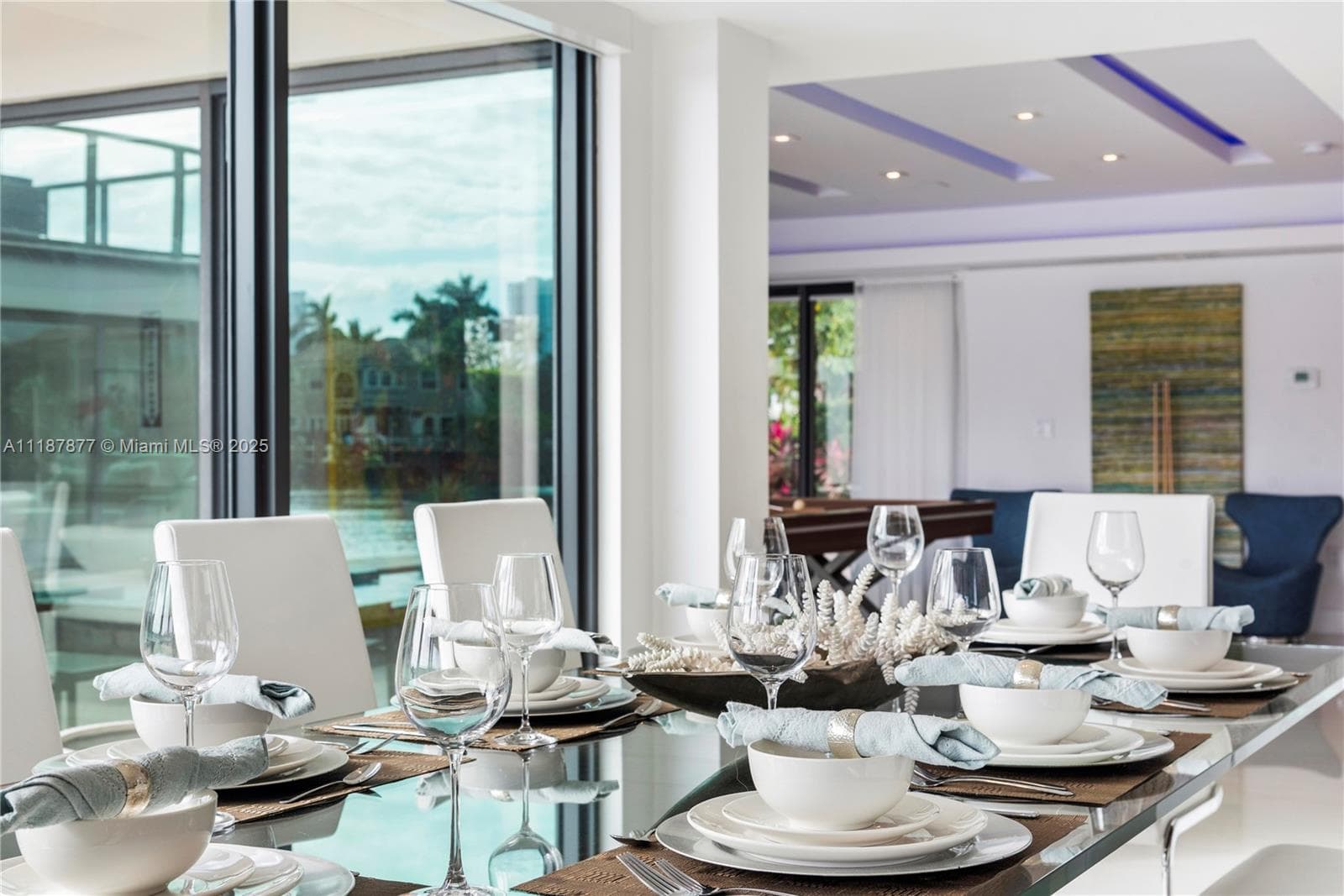 Morning light breakfast with views