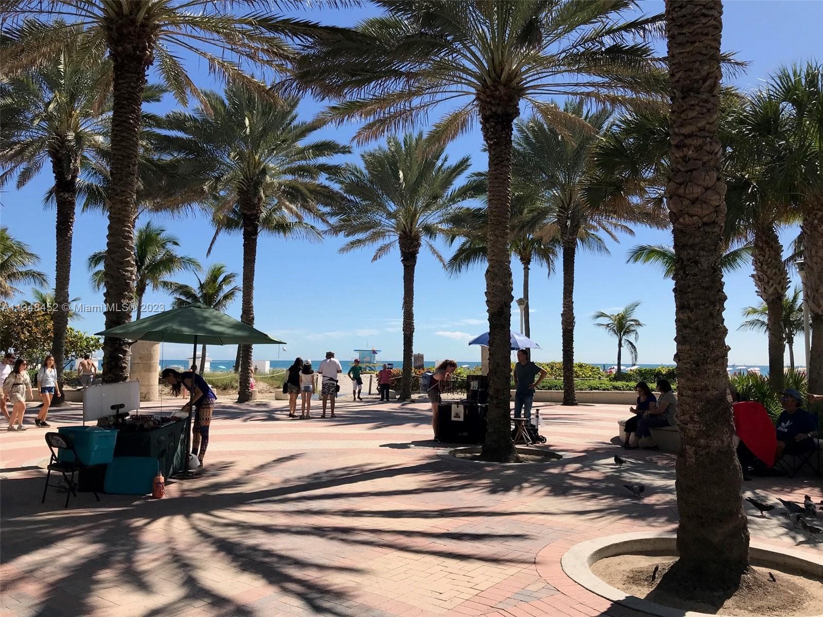 Lincoln Road and the Ocean