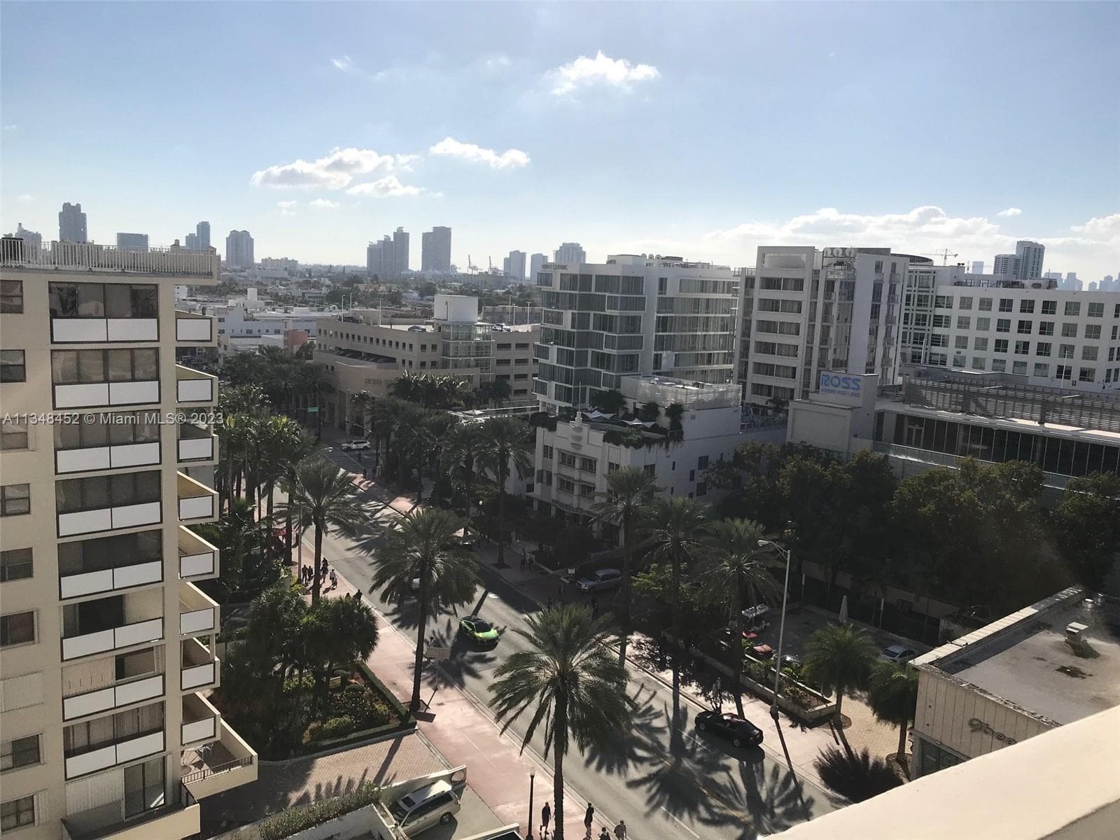 View from balcony