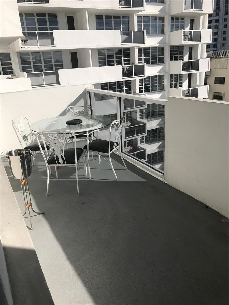 private balcony