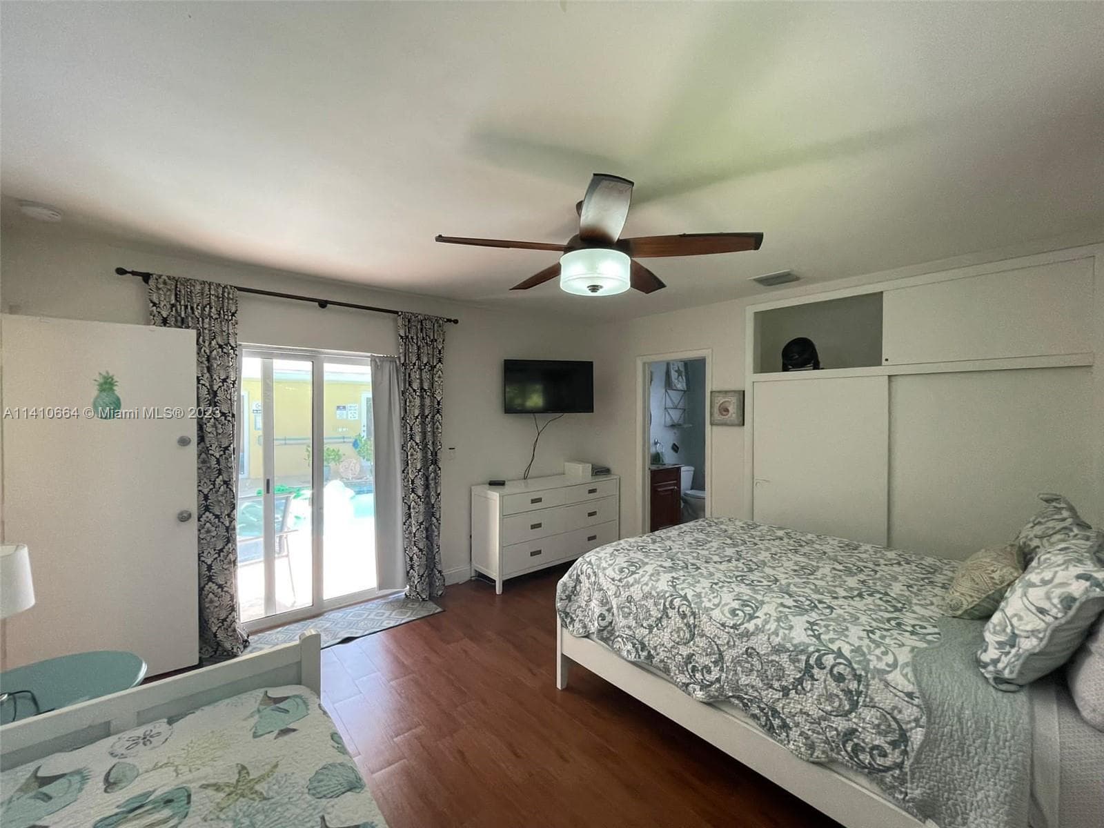 Bedroom #2 - Queen and Trundle, Ensuite and pool access