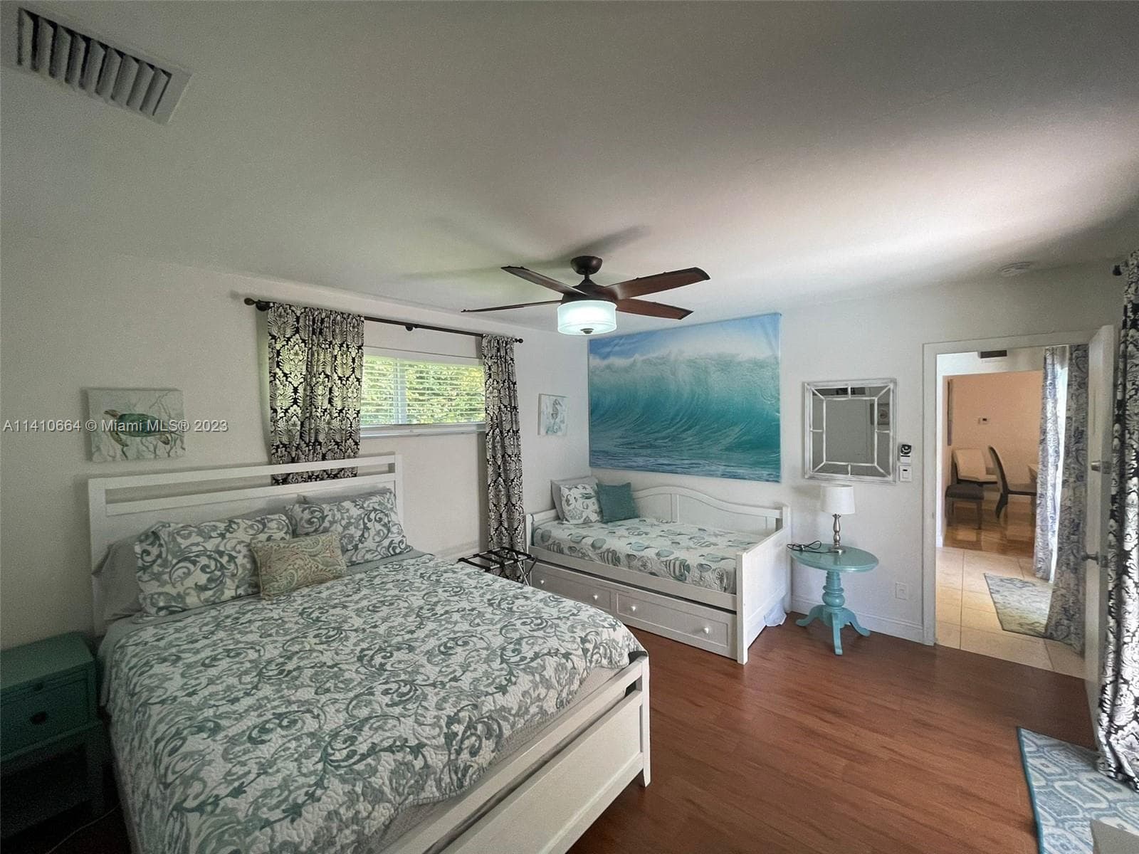 Bedroom #2 - Queen and Trundle, Ensuite and pool access