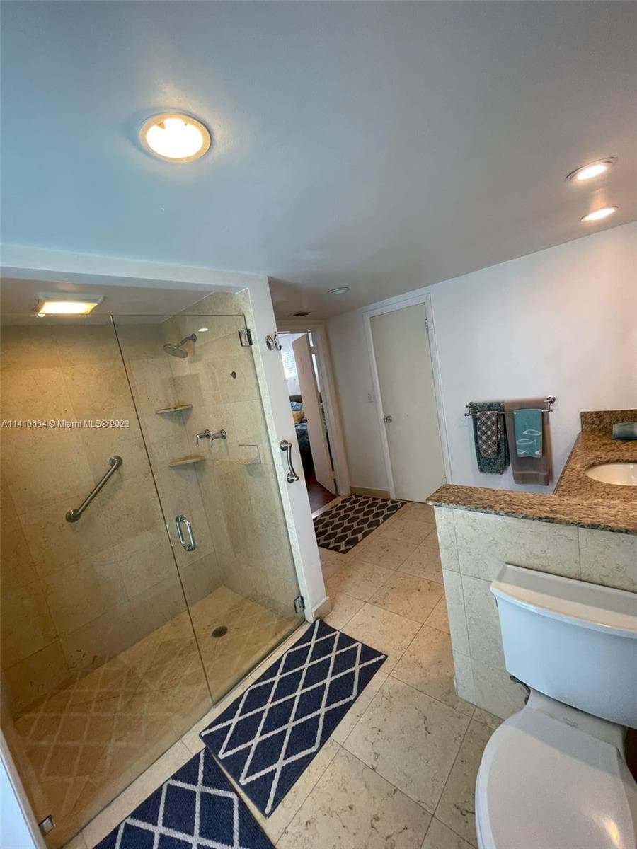 Primary Bedroom #1, Ensuite, 2 Sinks, Shower, Walk In Closet View