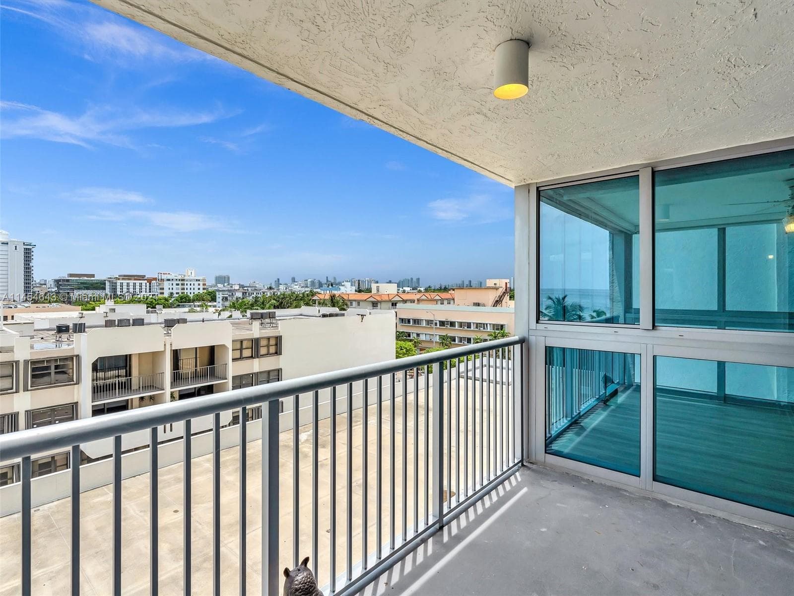 2nd bedroom with City and Ocean views