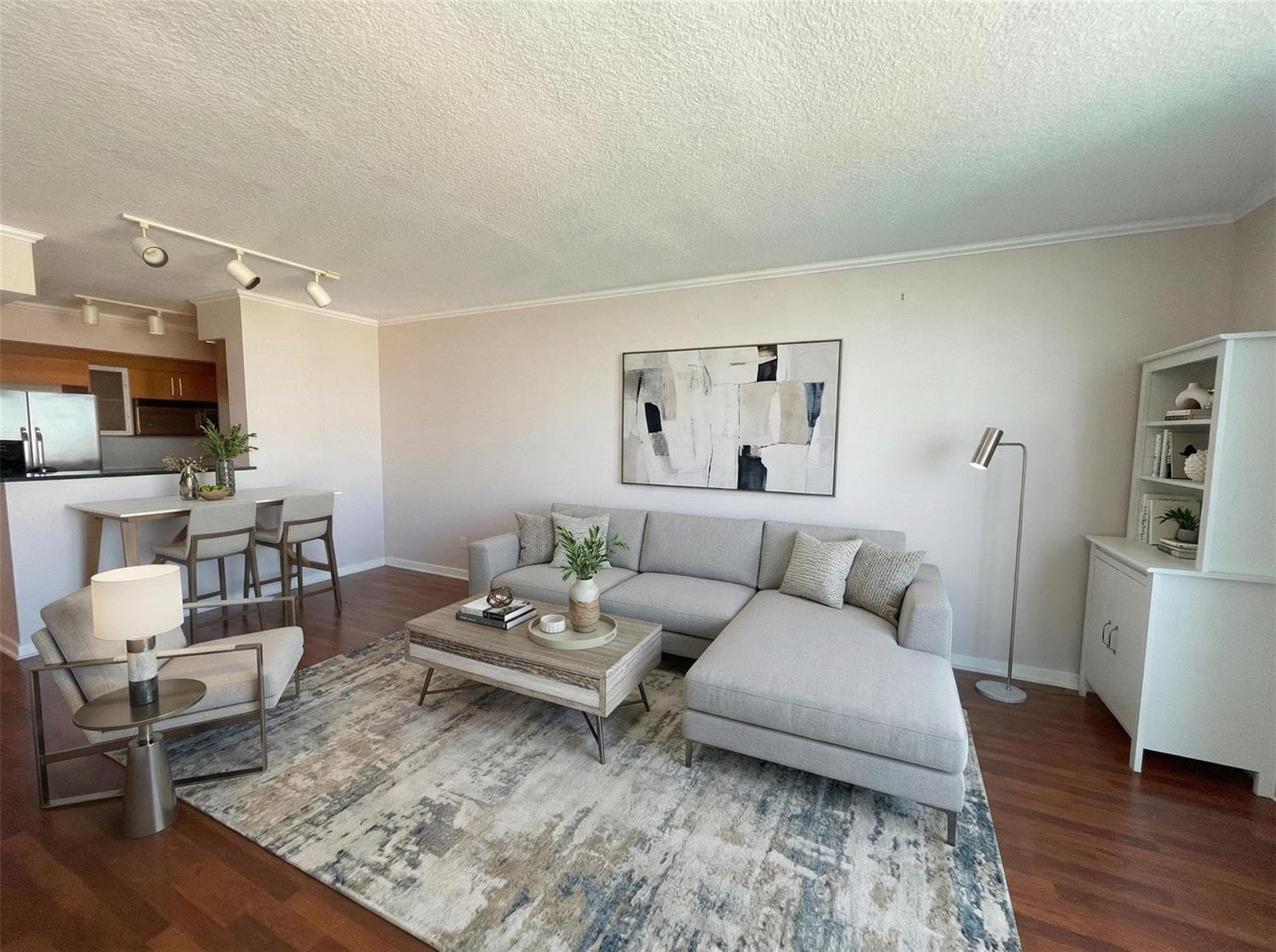 Living Room- AI Staging