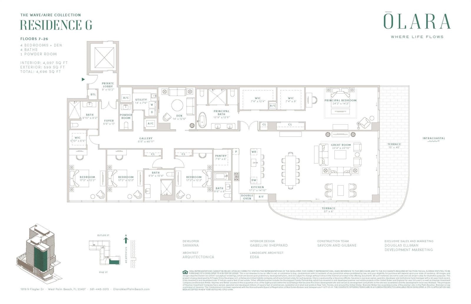 Residence G Floor plan
