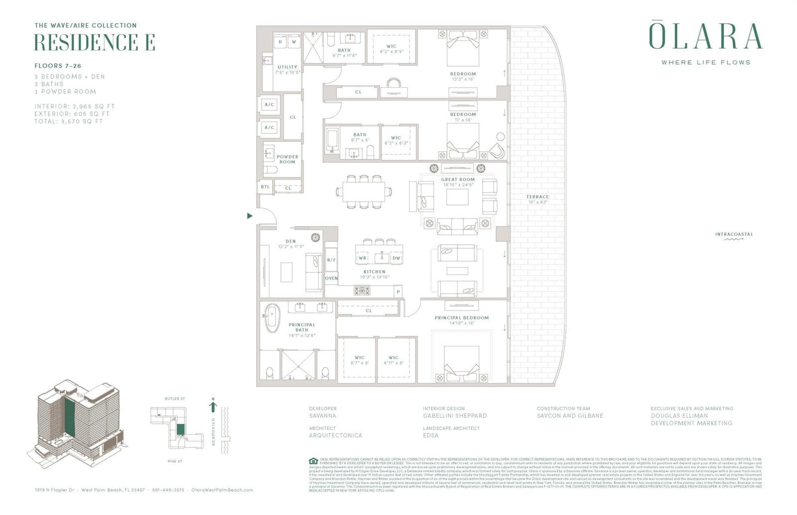 Residence E Floor plan