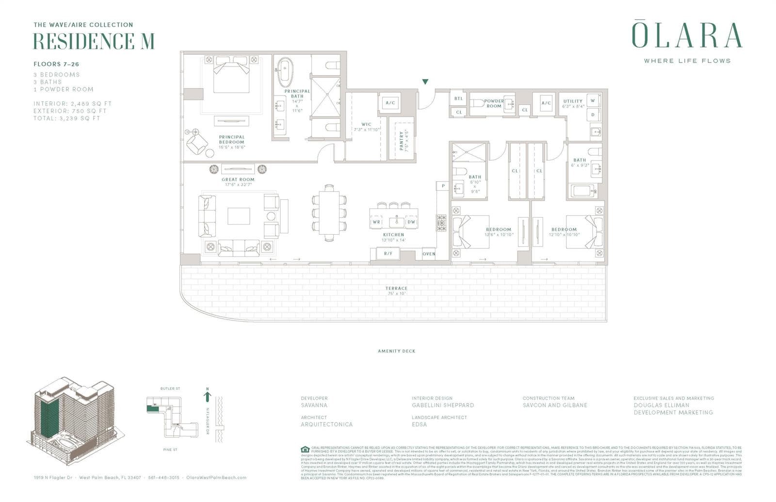 Residence M Floor plan