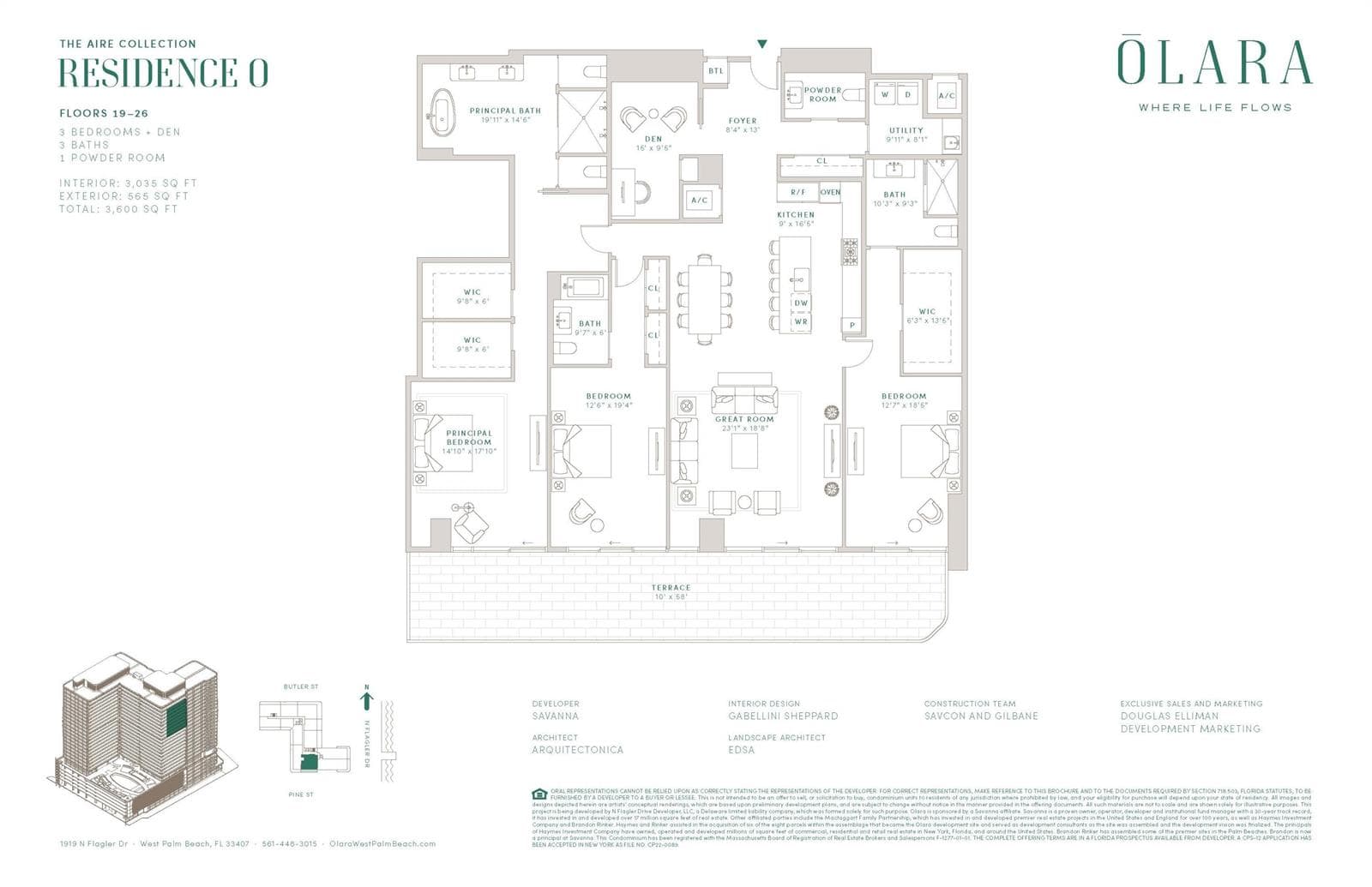 Residence O Floor Plan