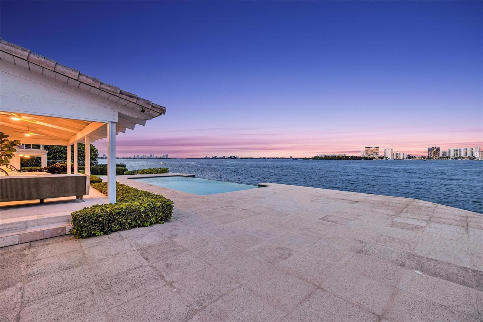 Extended patio