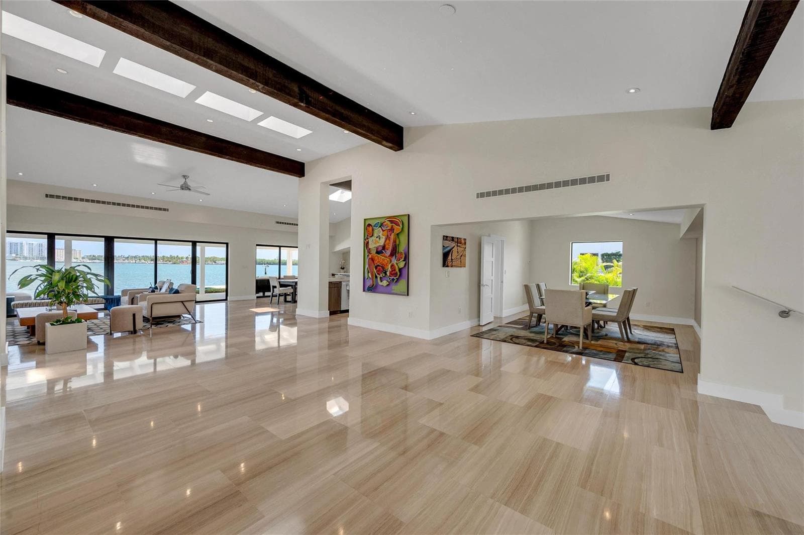 Living areas and Dining Room