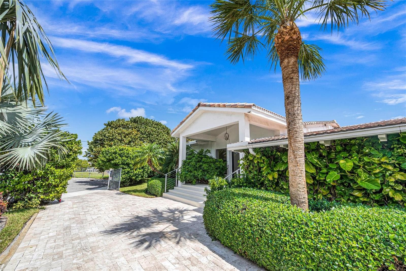 Double Gated Entry with Circular Drive