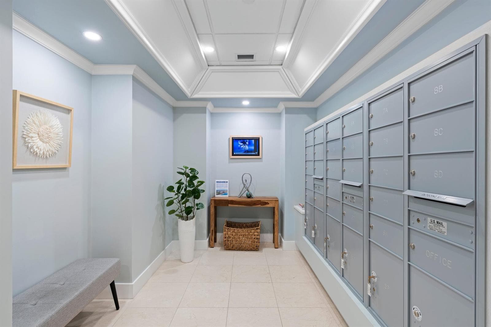Mail room