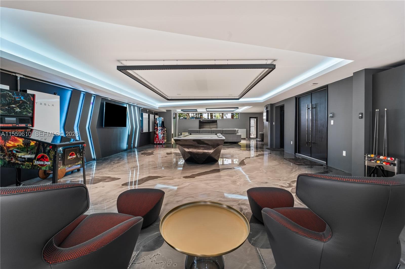 Amazing Ground Floor Recreation & Garage