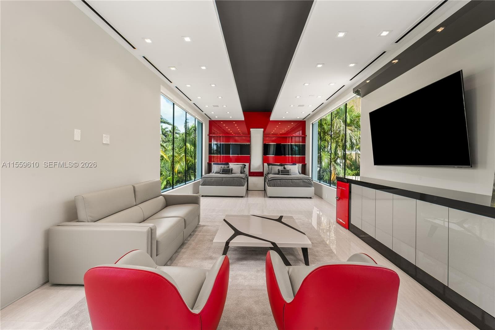 Second Story Flex Space- Used as Fifth Bedrooom