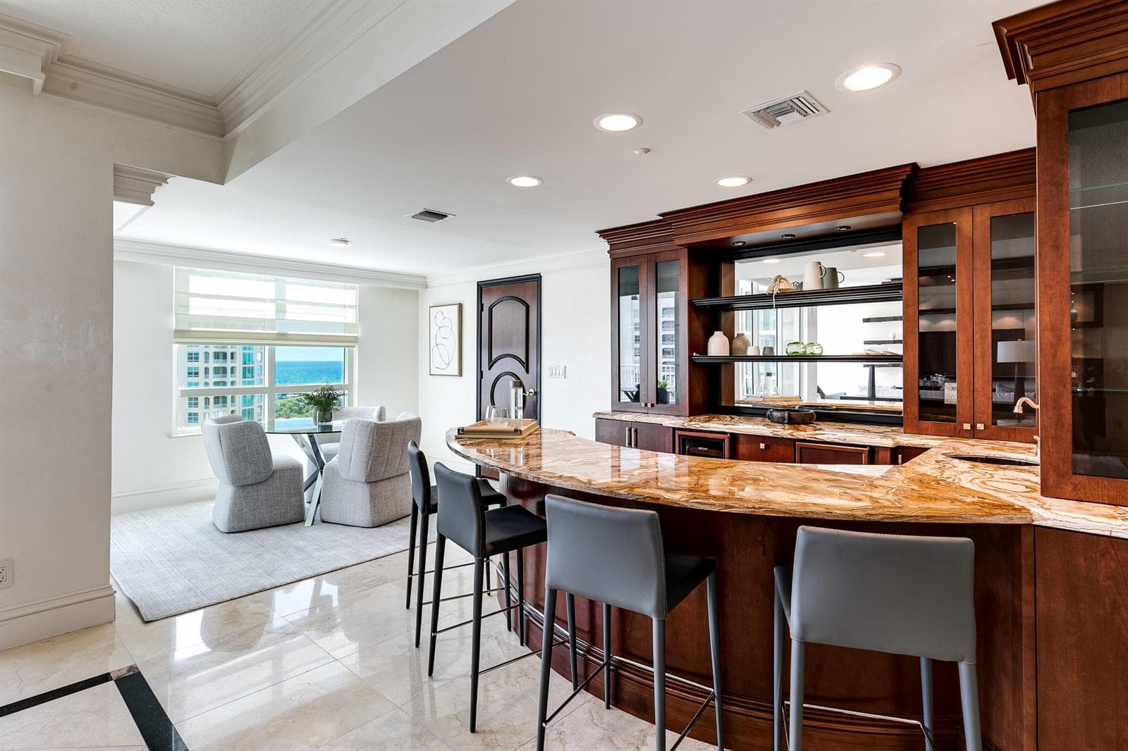 CUSTOM BAR AREA