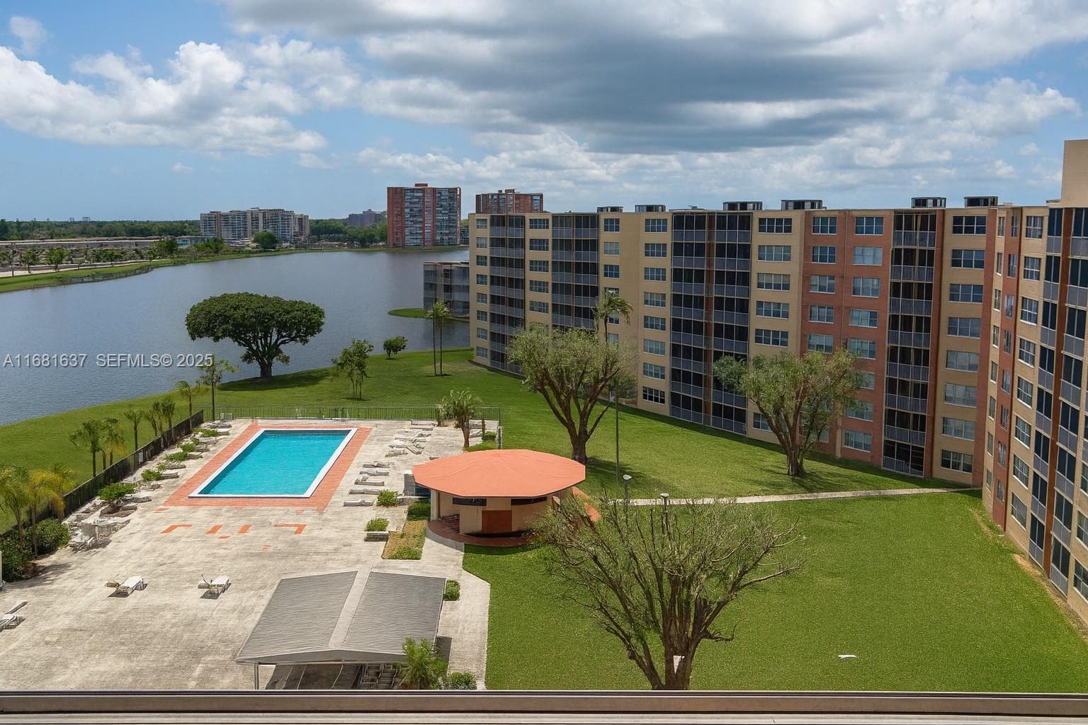 Gorgeous View from the screened patio