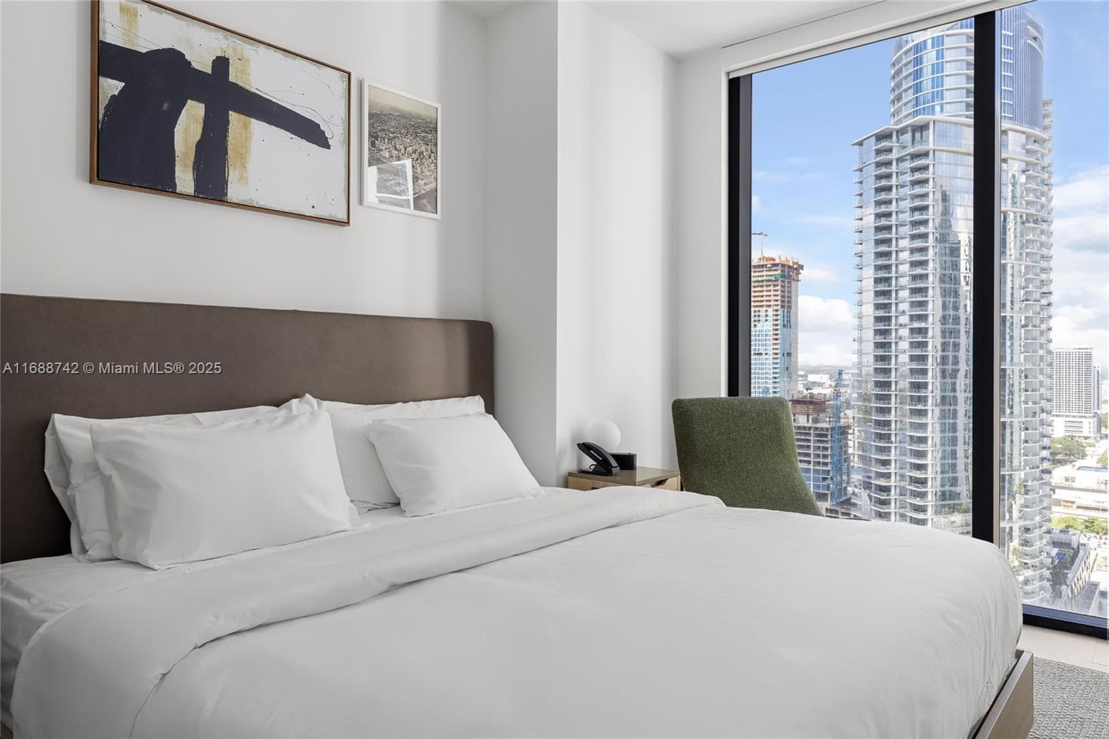 King Size Bed. TV Available.