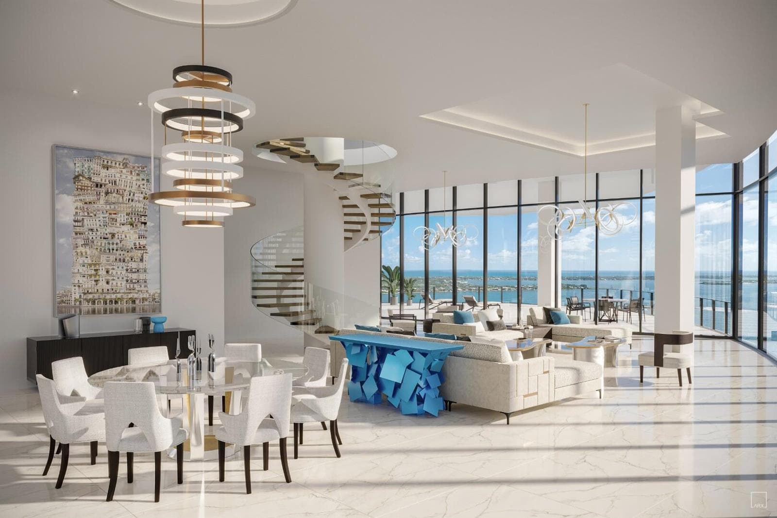Living Room Rendering