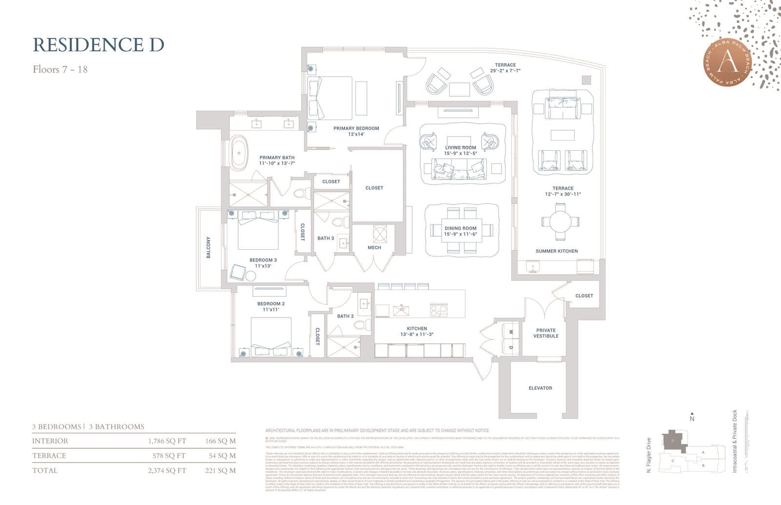 Residence D Floors 7-18