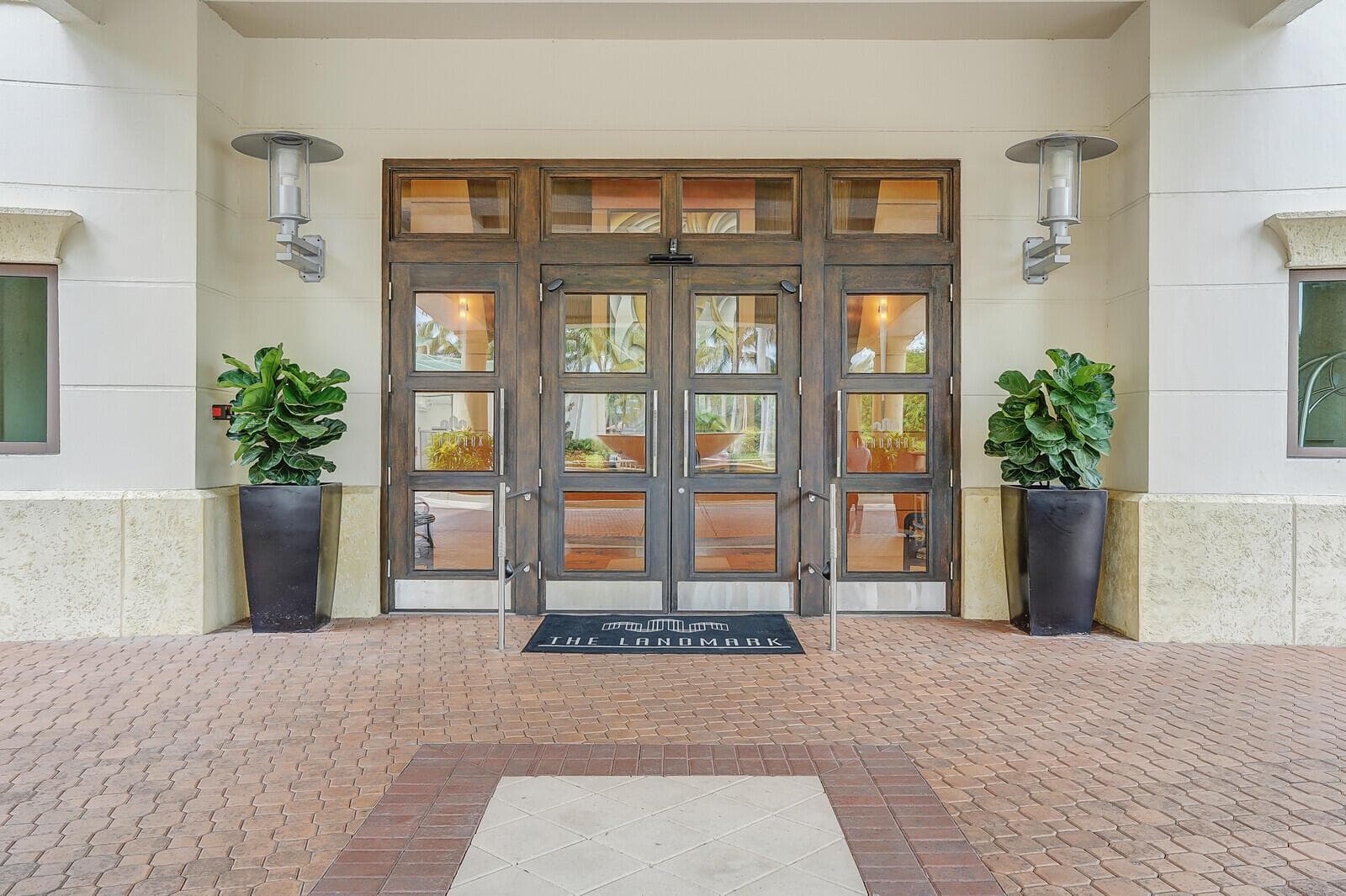 Entry Doors to Lobby
