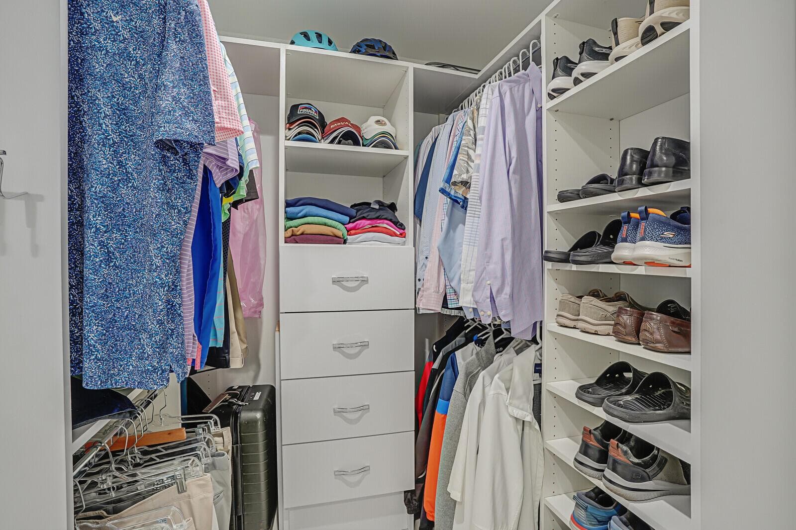 Primary Walk-In Closet
