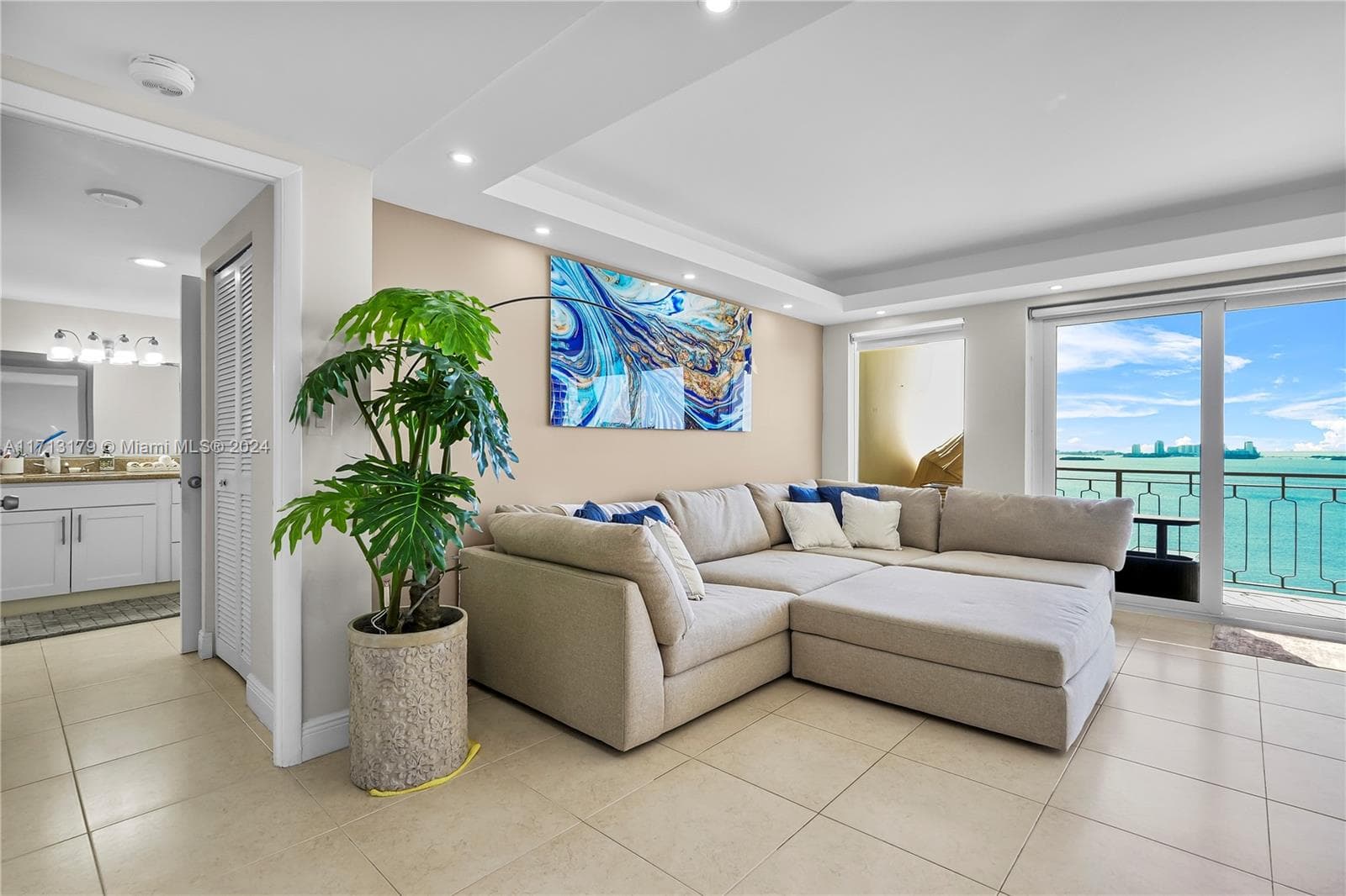 Rest and Relax on the oversized sofa in the living room