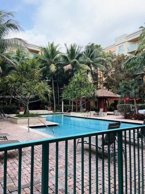 View from the pool