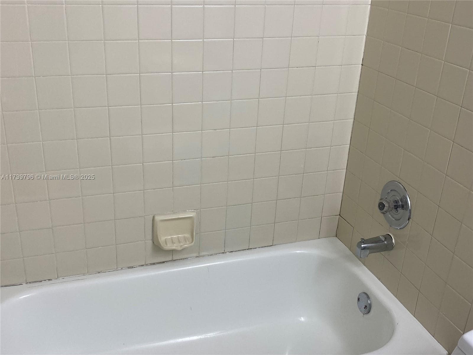 Tub of front bathroom