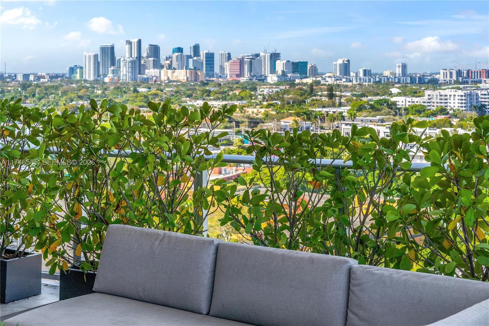 Western Terrace with Skyline & Sunset Views