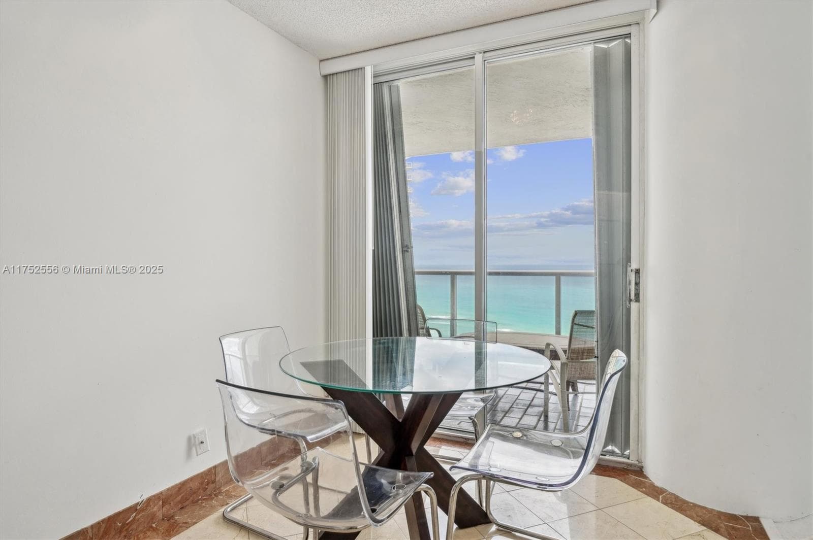 Ocean Views from the Kitchen/Breakfast Area.
