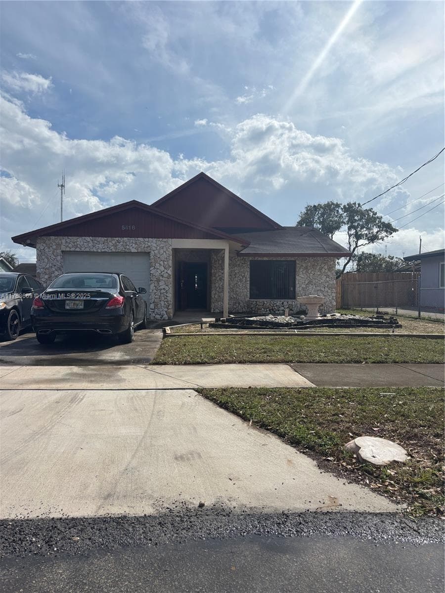 Front of the home