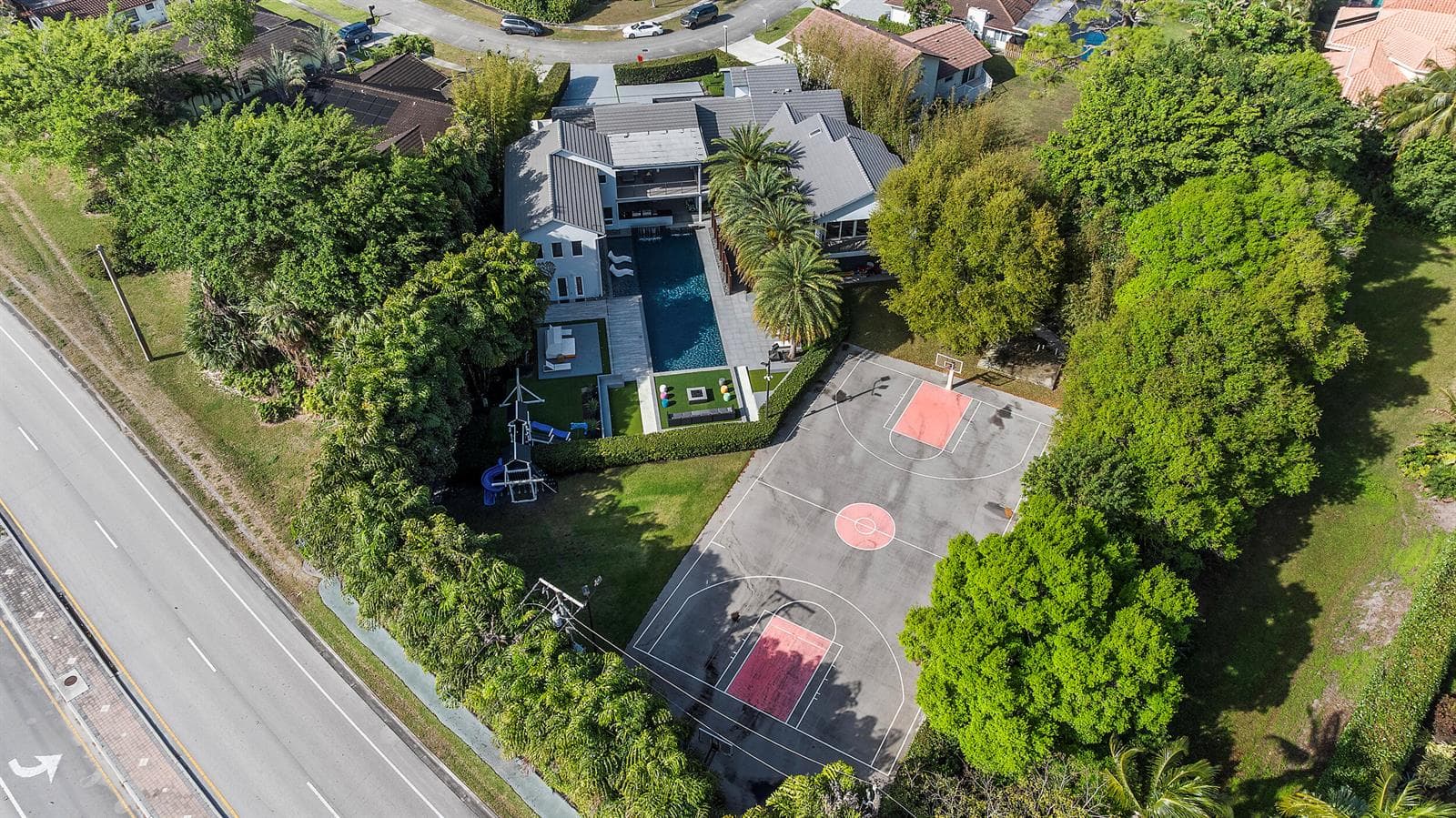 backyard aerial