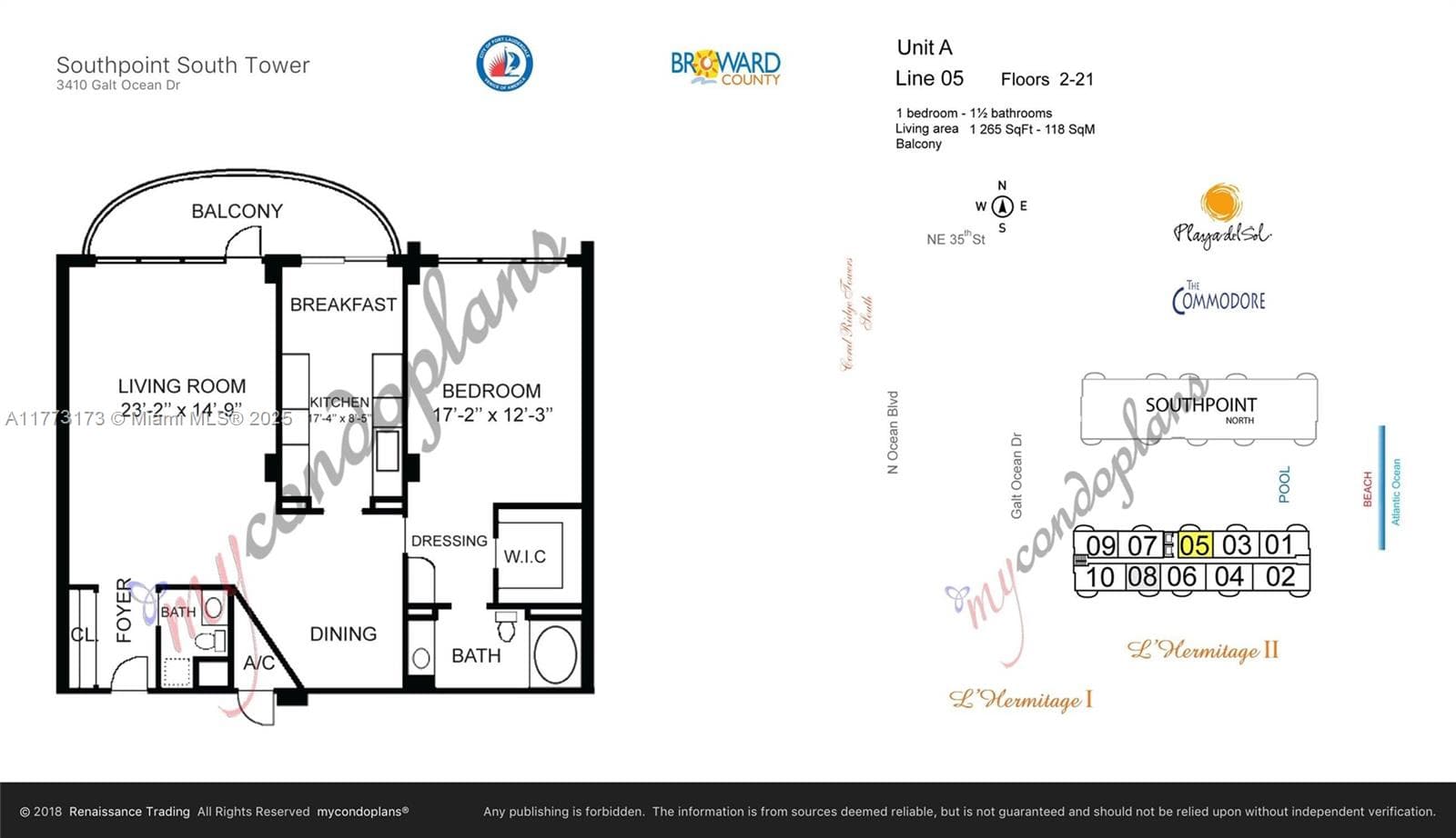 SOUTHPOINT CONDO · #1105S in Fort Lauderdale - Photo 30