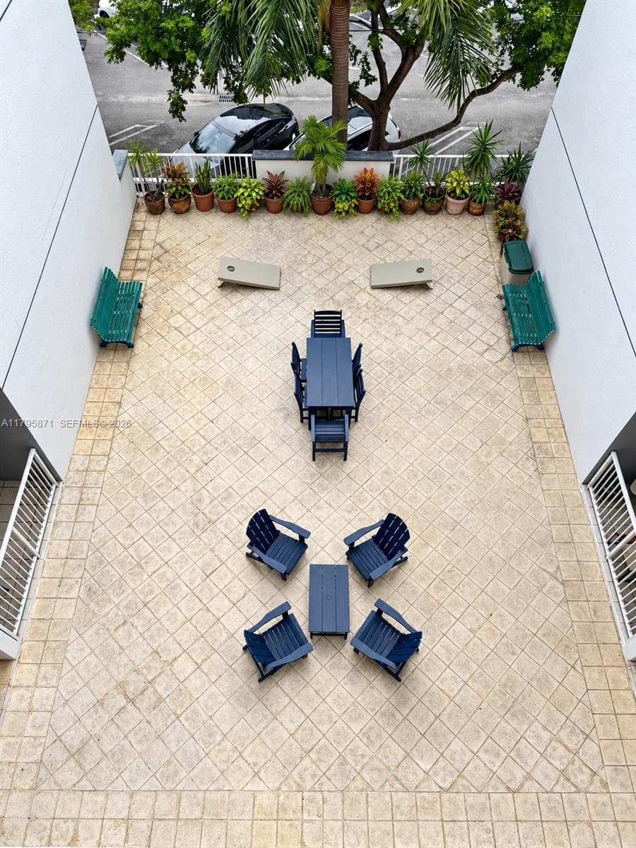 Central courtyard
