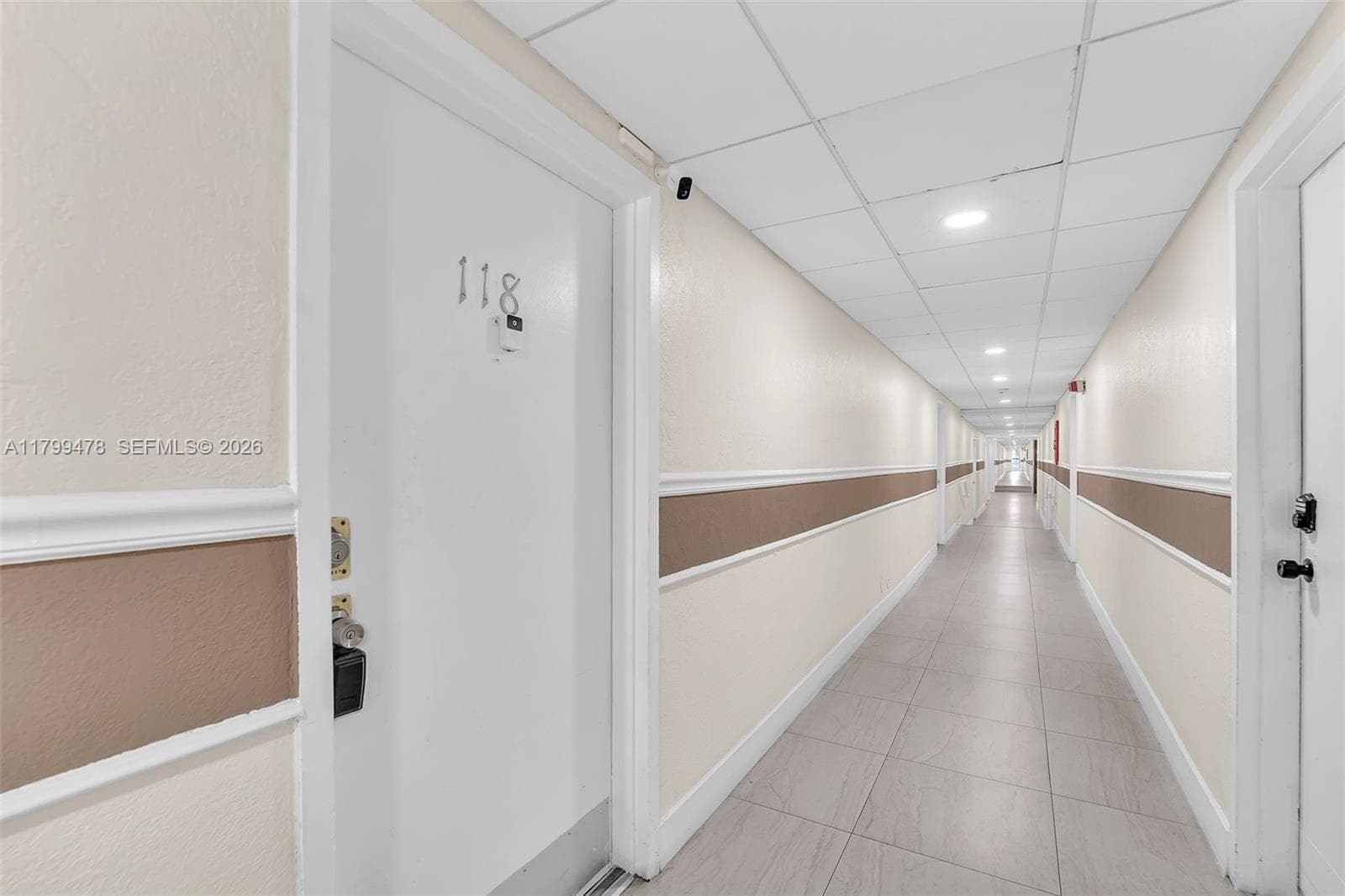 Clean hallways