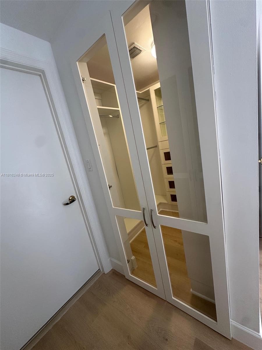 Master closet