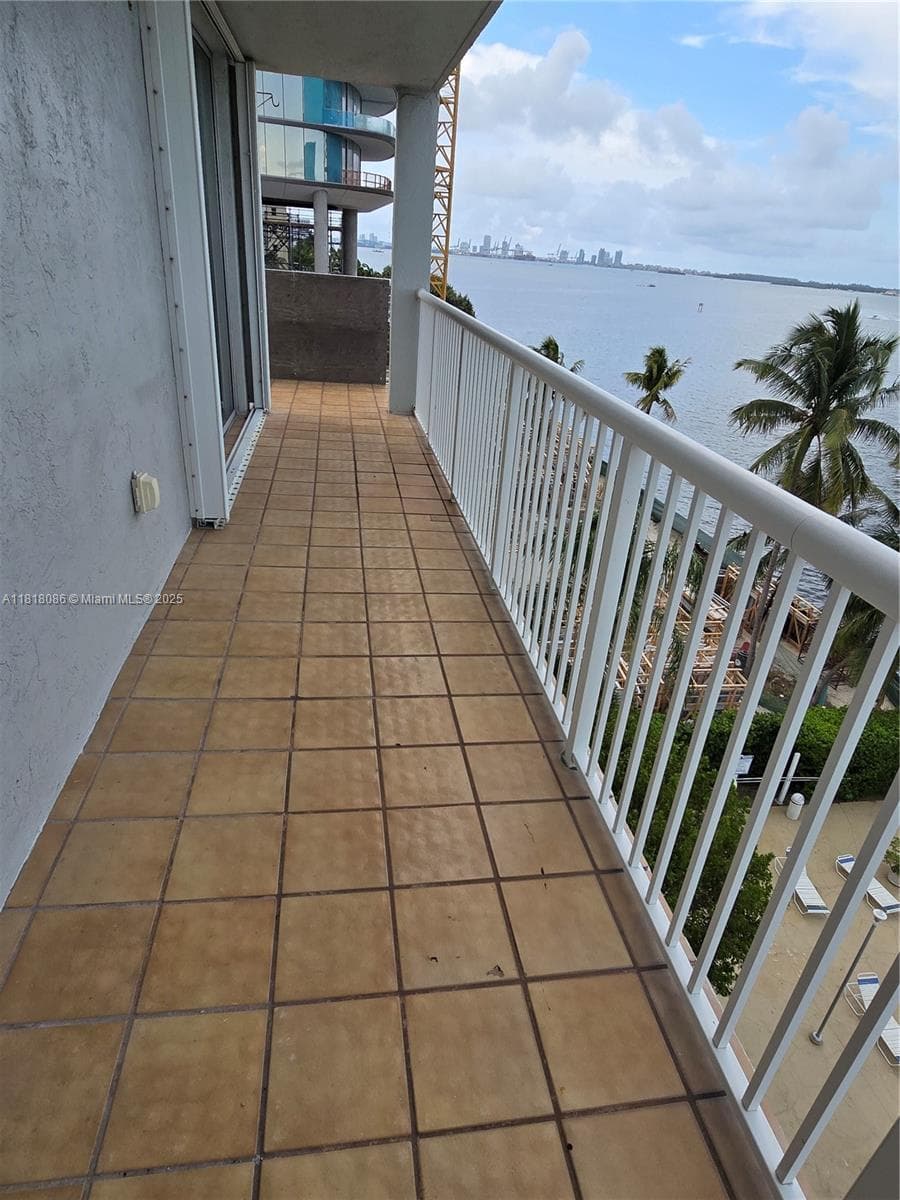 Large Open balcony