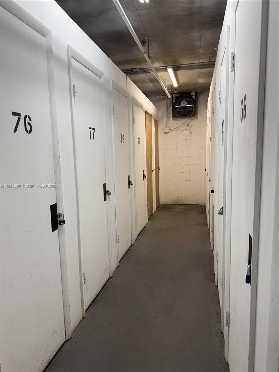 Storage closet