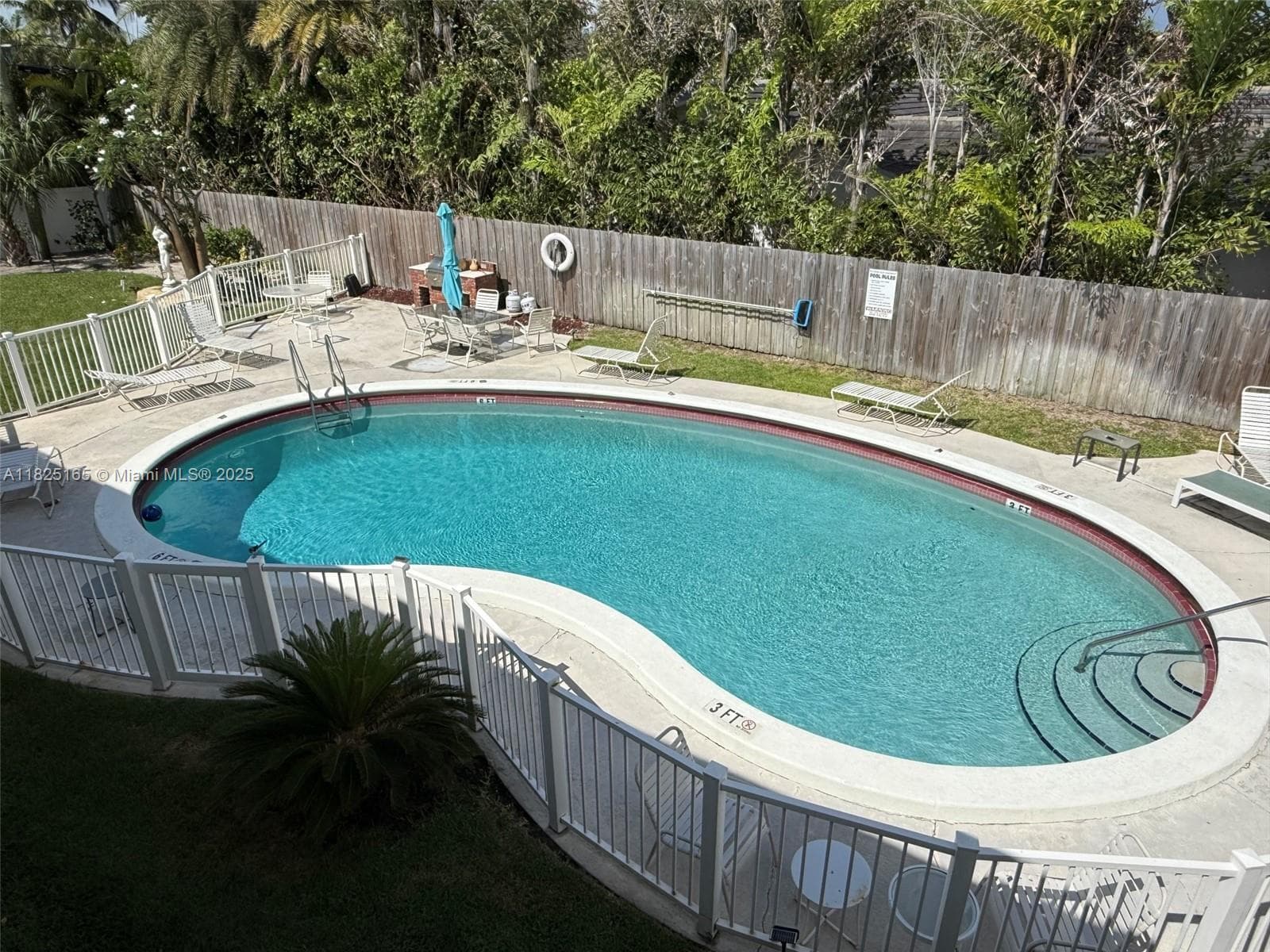 Heated pool!