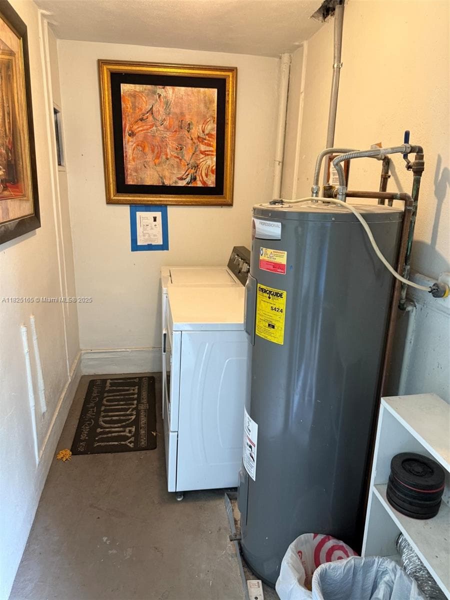 Laundry on each floor