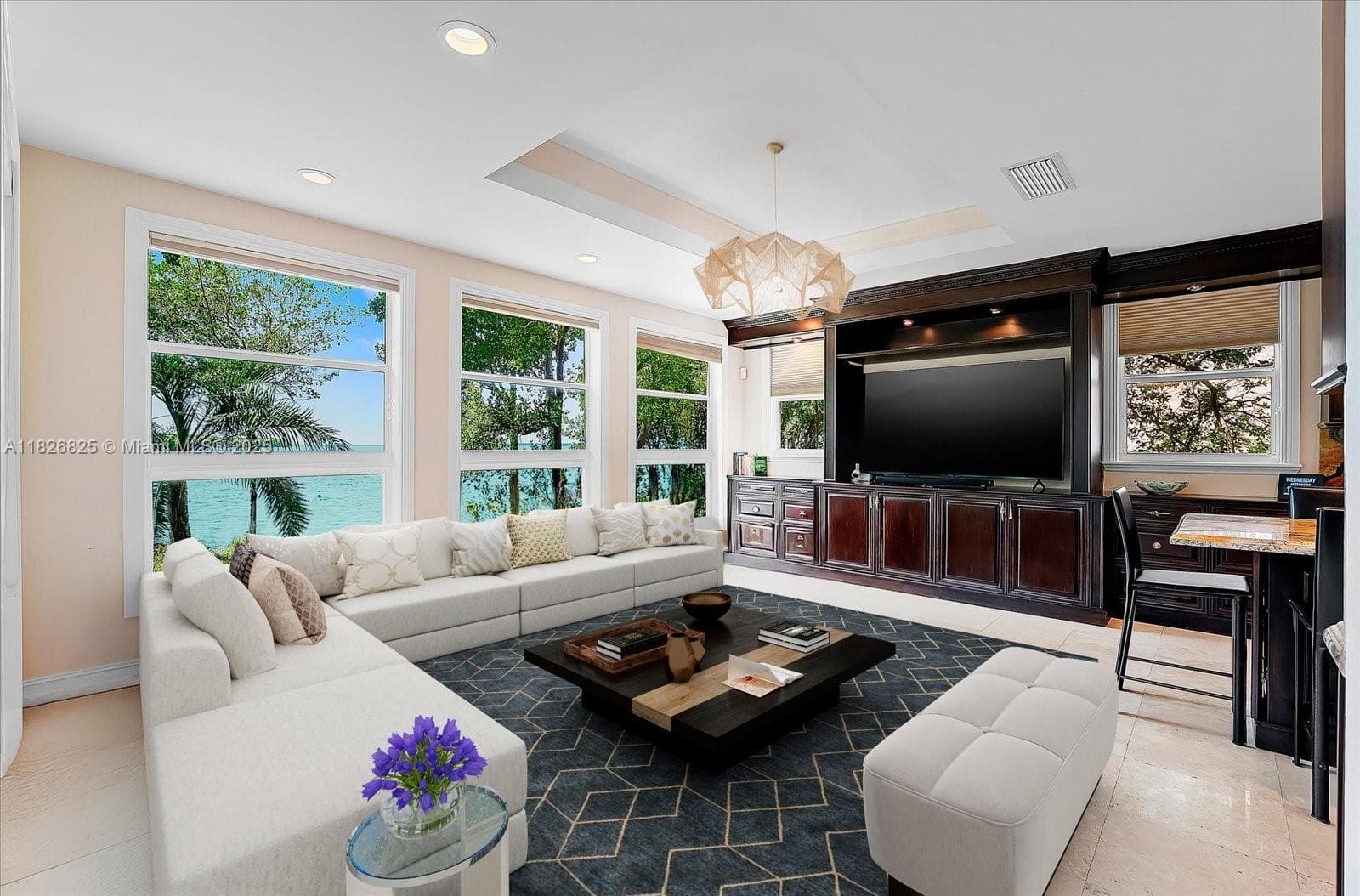 Living Room Staged