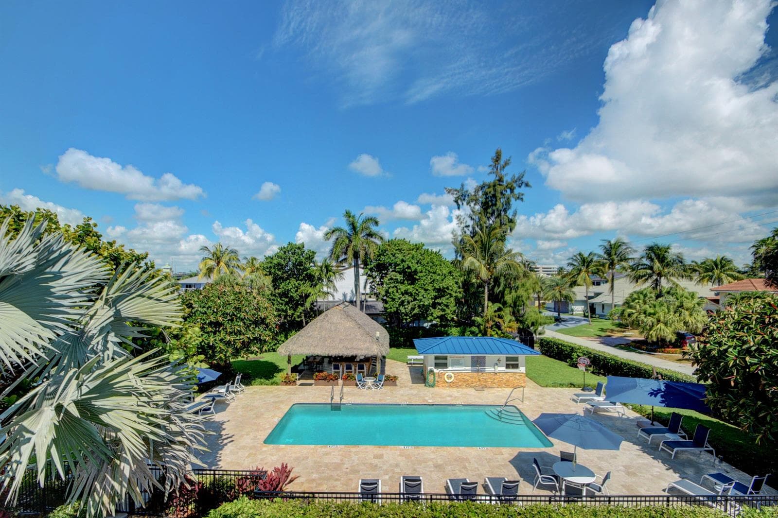 Pool deck