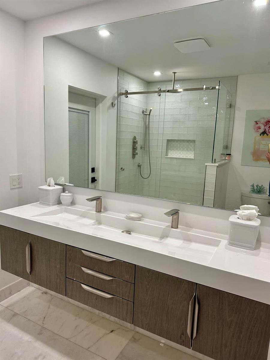 Master Bath Double Vanity