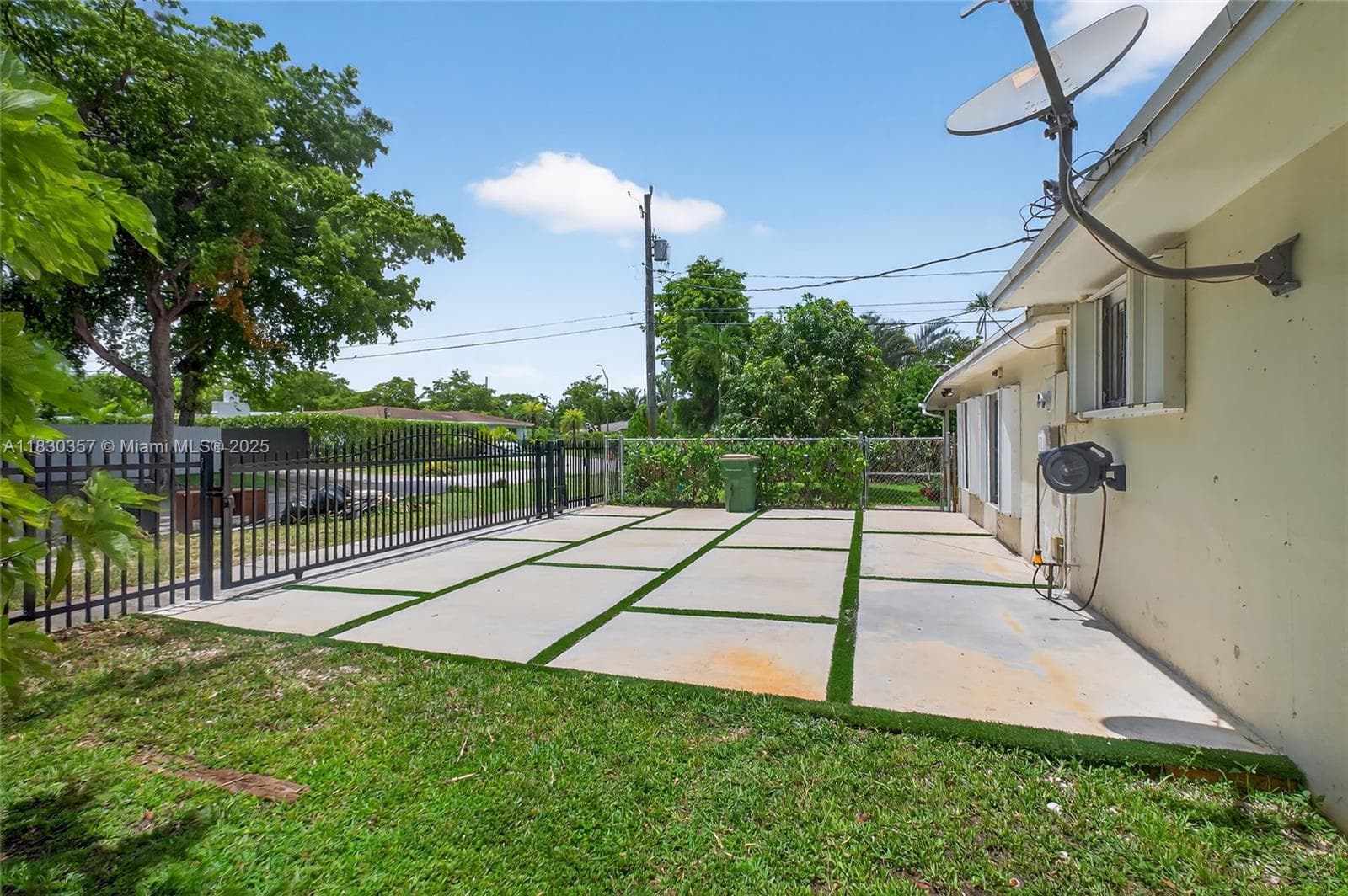 Driveway View North
