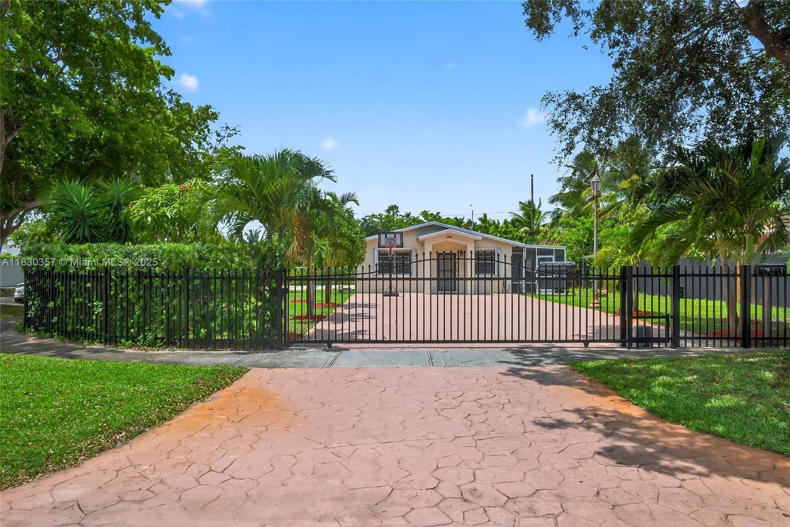 Entrance of property