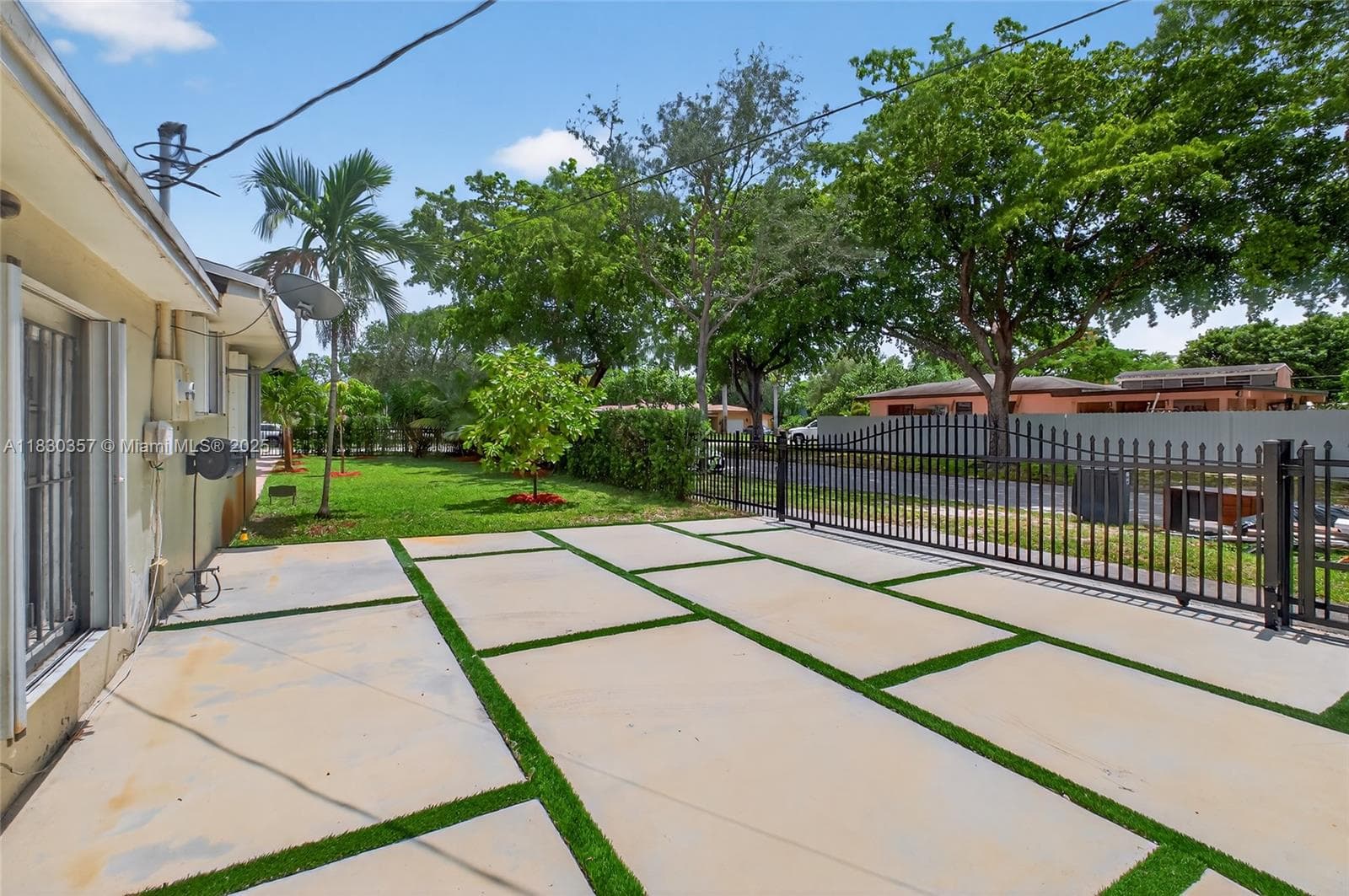 Driveway View South