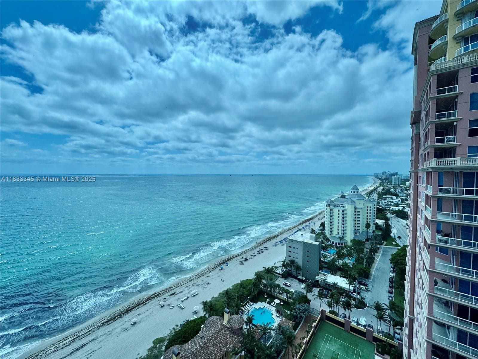 Front balcony View