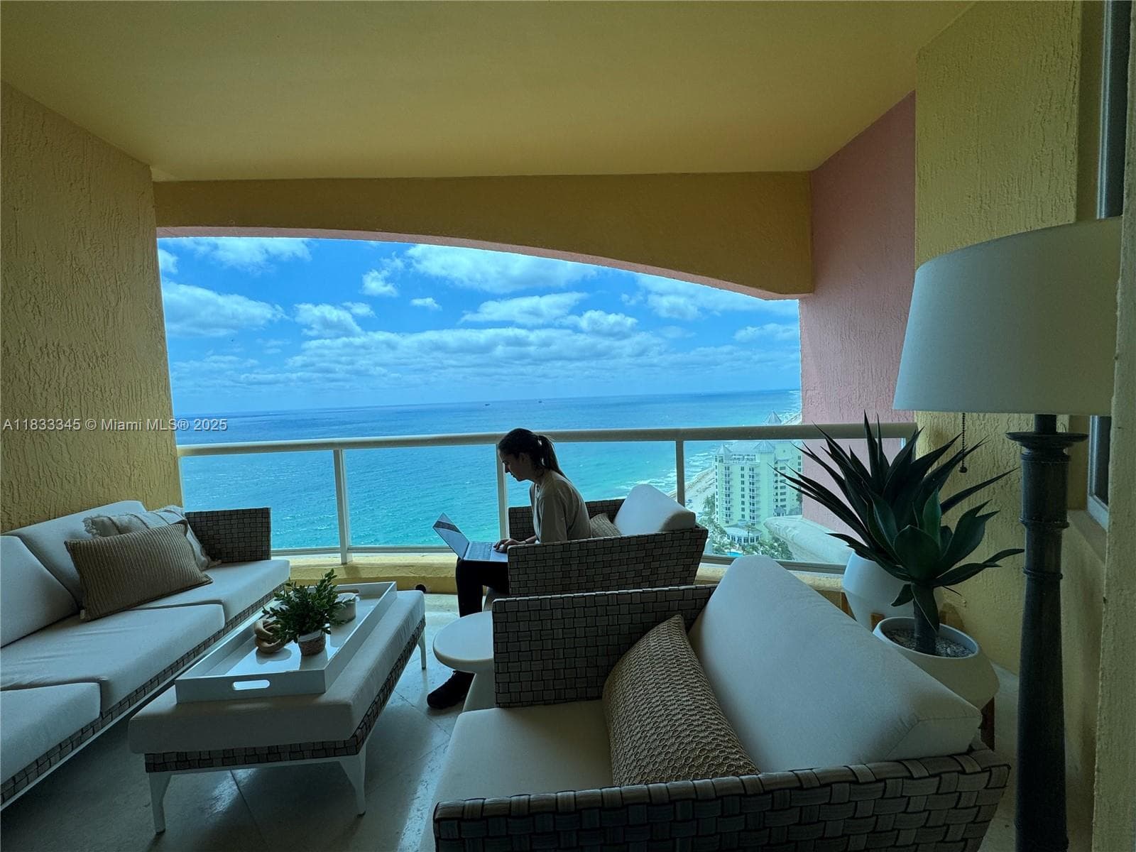 Front balcony
